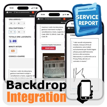 Applicazione mobile conforme GDPR per la gestione dei rapportini