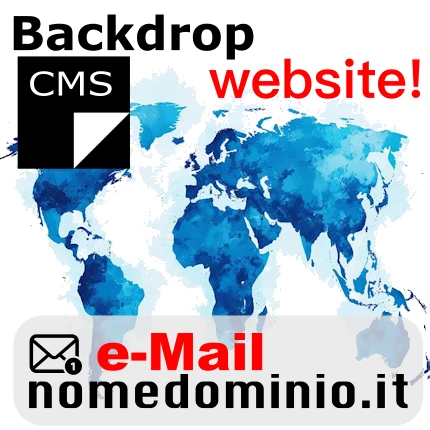 Interfaccia di amministrazione di Backdrop CMS con layout responsive, gestione dei blocchi e pannello di controllo aggiornato